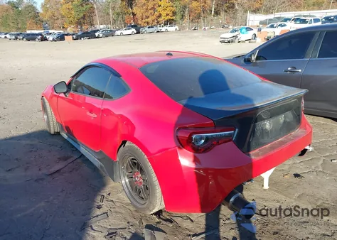 2013 Scion Fr-S из США, поврежденный, VIN JF1ZNAA12D1708911